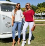 Yommay Summer Chiffon Blouses for Women - Short Sleeve