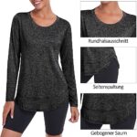 Deaviya Womens Long Sleeve Sports Yoga T-Shirt
