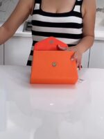 LeahWard Women's Faux Leather Clutch Handbag