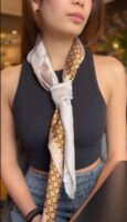 Trillion London® Silk Scarf | 180cm x 90cm | Animal Print