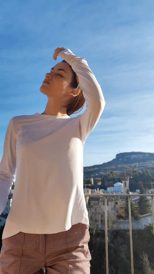 IECCP Women's Long Sleeve UPF 50+ Workout Shirt