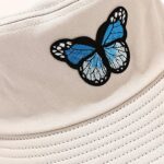 XYIYI Embroidery Cotton Bucket Hat for Women Girls