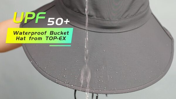 TOP-EX XL/XXL Women's UV Protection Waterproof Sun Hat
