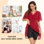 SIHOHAN Womens Ultra Soft Seamless Slip Shorts
