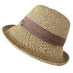 TOSKATOK® Ladies Adjustable Summer Sun Hat Foldable