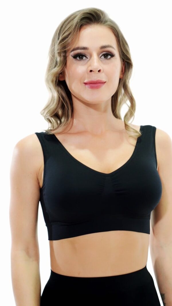 SIMIYA Comfort Sports Bra with Removable Pads for Women
