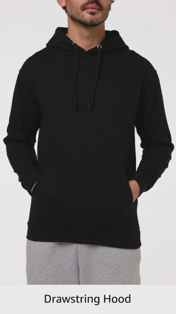 Plain Pullover Hoodie for Men and Women