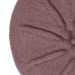 ZLYC Reversible Cashmere Beret for Women and Girls