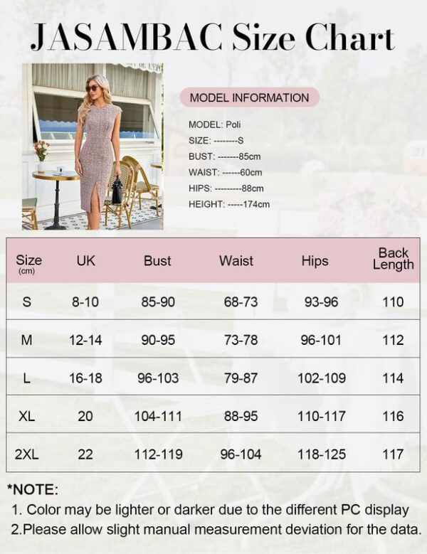 Elegant Vintage Tweed Bodycon Midi Dress for Women