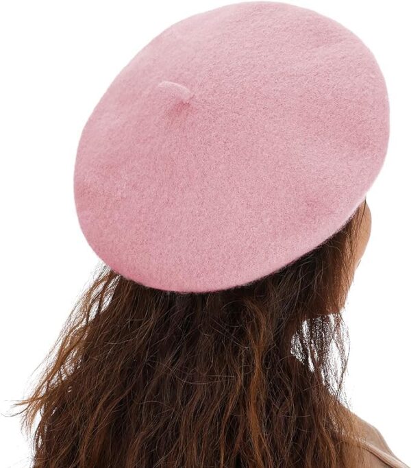 TRIXES French Beret Hat - One Size - Wool Classic