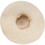 Lanzom Womens Wide Brim Straw Hat UPF 50+