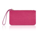 Montte Di Jinne – Women Genuine Leather Wristlet Bag (Fuchsia)