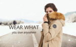 Orolay Women's Insulated Down Coat with Faux Fur Hood