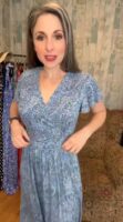 GRECERELLE Womens Summer Wrap Dress Casual Floral