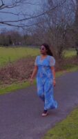 AUSELILY Women's Dark Teal Sleeveless Maxi Dress with Pockets