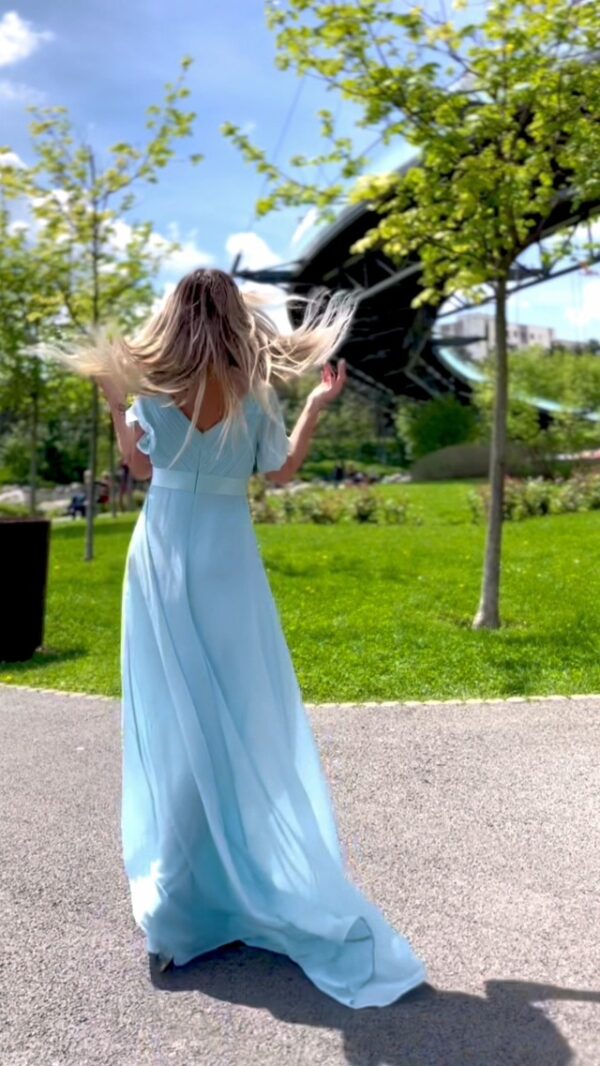 Ever-Pretty Women's V-Neck Chiffon Evening Dress