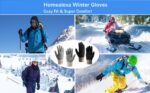 Homealexa Winter Touchscreen Gloves for Women and Men