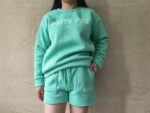 JSijepa Womens Oversized Sweatsuits White-Fox Print Set
