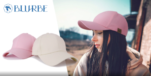 BLURBE Women's High Ponytail Baseball Caps - Cotton Adjustable