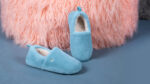 EverFoams Women's Fuzzy Faux Wool Non-slip House Shoes