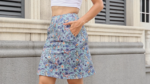 Women's Golf Skorts with Pockets, Knee Length