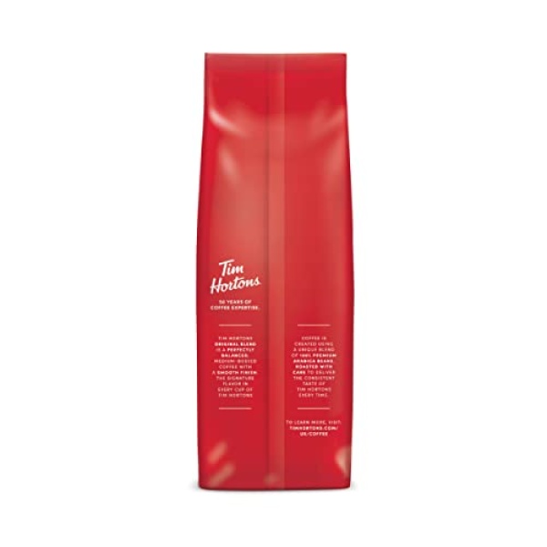 Tim Hortons Colombian Medium-Dark Roast Coffee, 340g Bag