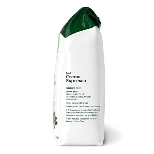 Amazon Fresh House Blend Crema Espresso, Whole Bean, 1 kg