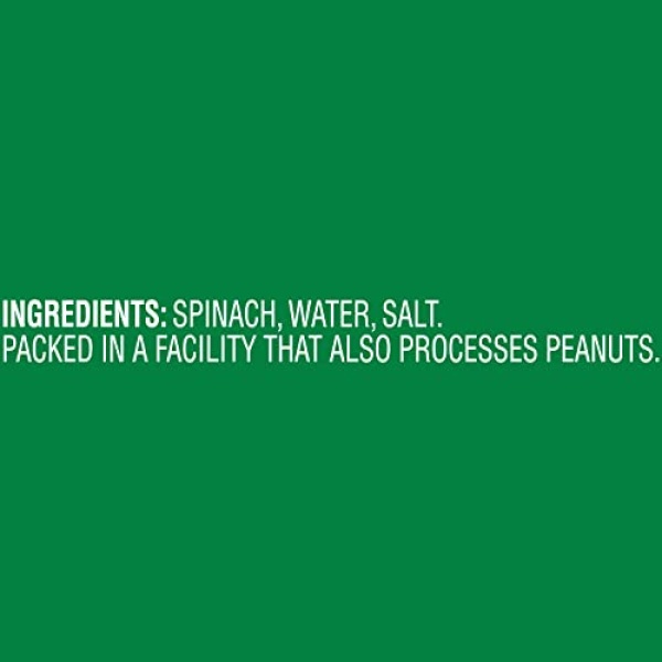 Del Monte Canned Leaf Spinach, 383g (Pack of 12)