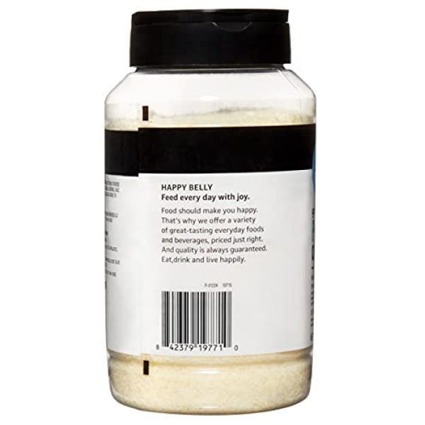 Happy Belly Grated Parmesan Cheese Shaker, 454g