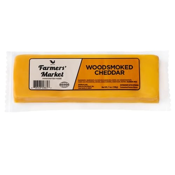 Woodsmoked Cheddar Cheese Block, 200g, All Natural