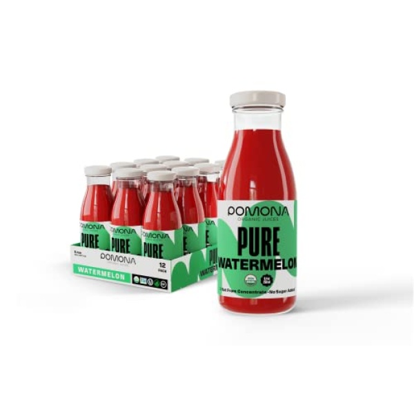 Pomona Organic Cold Pressed Watermelon Juice, 250ml (12 Pack)
