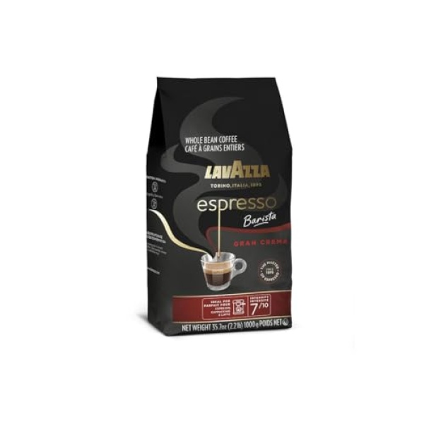 Lavazza Espresso Barista Gran Crema Whole Bean Coffee, 1 kg