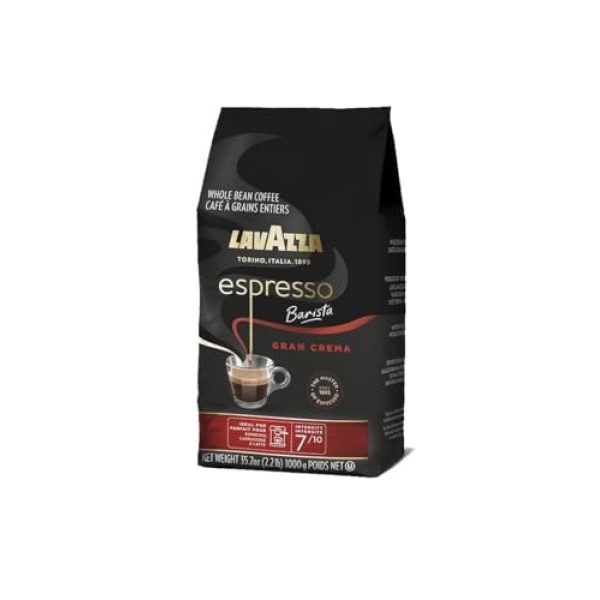 Lavazza Espresso Barista Gran Crema Whole Bean Coffee, 1 kg
