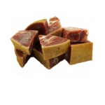 Goat Meat Fresh Frozen with Burnt Skin, 1.13 kg per pack
