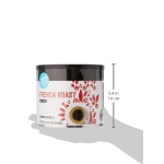 Happy Belly French Roast Ground Coffee, Dark, 680g