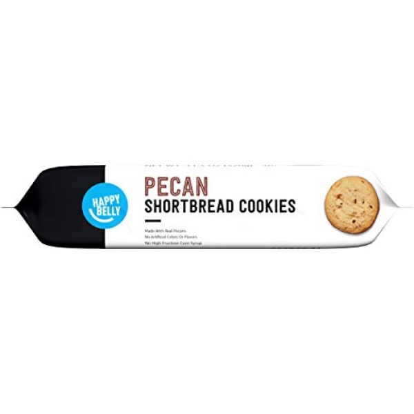 Happy Belly Pecan Shortbread, 320g (Pack of 1)