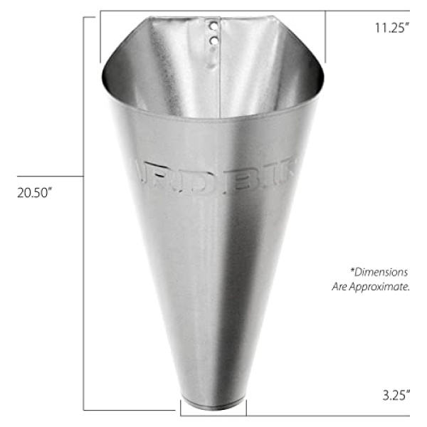 Yardbird Heavy-Duty Poultry Cone, Fits Up To 3.6 kg