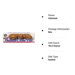 Little Debbie Oatmeal Crème Pies, 12 Cookies, 459g Box