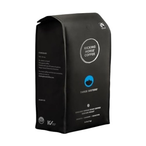 Kicking Horse Coffee, Three Sisters, Medium Roast, 1kg