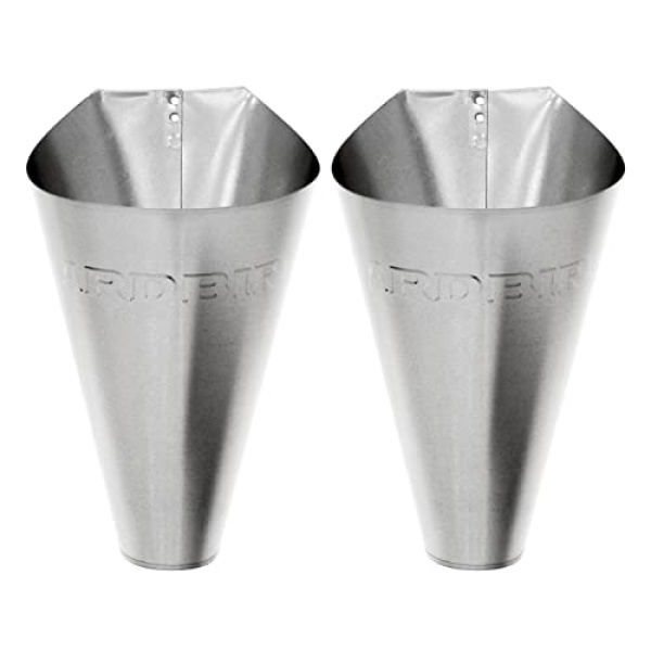 YARDBIRD 43649 Steel 2-Pack Large Galvanized Cones