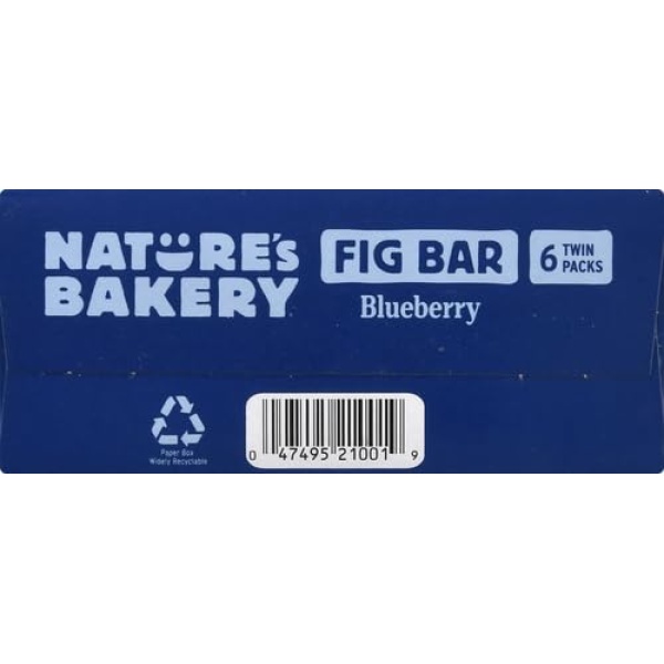 Nature's Bakery Blueberry Fig Bars, 57g, 6 Ct