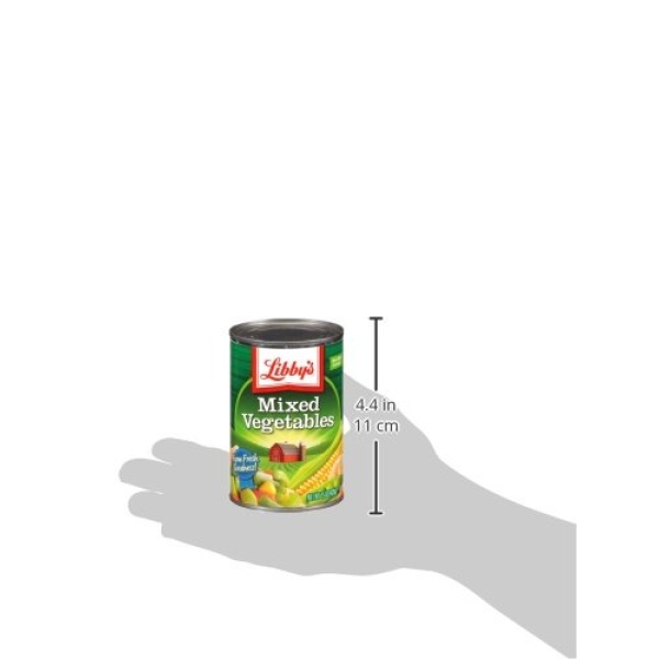 Libby's Mixed Vegetables, 425g Cans (Pack of 12)