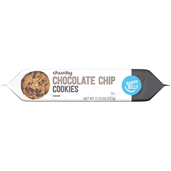 Happy Belly Chunky Chocolate Chip Cookies, 333g (Pack of 1)