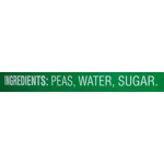 Del Monte No Salt Sweet Peas, 240g (Pack of 12)