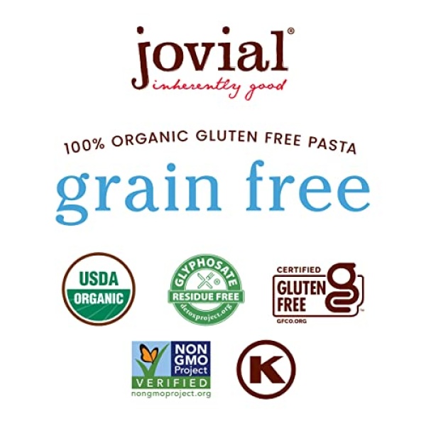 Jovial Grain-Free Cassava Penne, Organic, 3 Pack (227g)