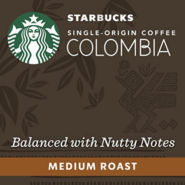 Starbucks Nespresso Colombia Coffee, 50 Capsules