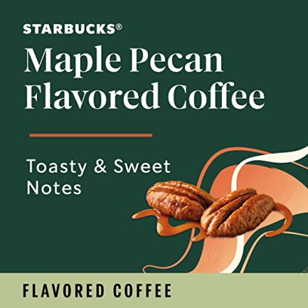Starbucks Maple Pecan Ground Coffee, 100% Arabica, 482g