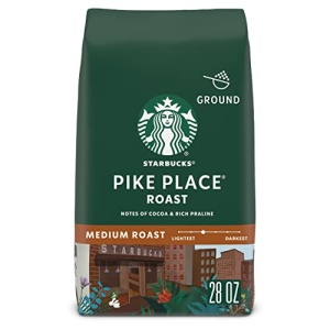 Starbucks Medium Roast Coffee, Pike Place, 793g Bag