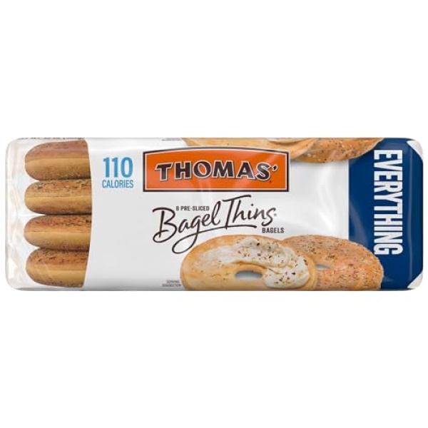 Thomas' Everything Bagel Thins, 8 count, 369 g