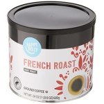 Happy Belly French Roast Ground Coffee, Dark, 680g